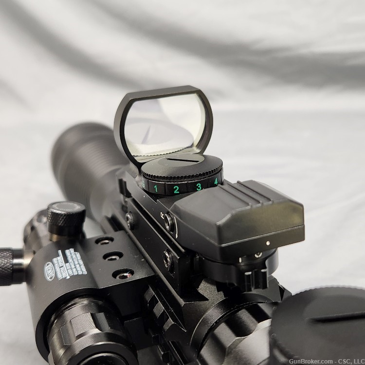 Pinty 4-12x50mm EG rifle scope with green laser and red dot-img-3