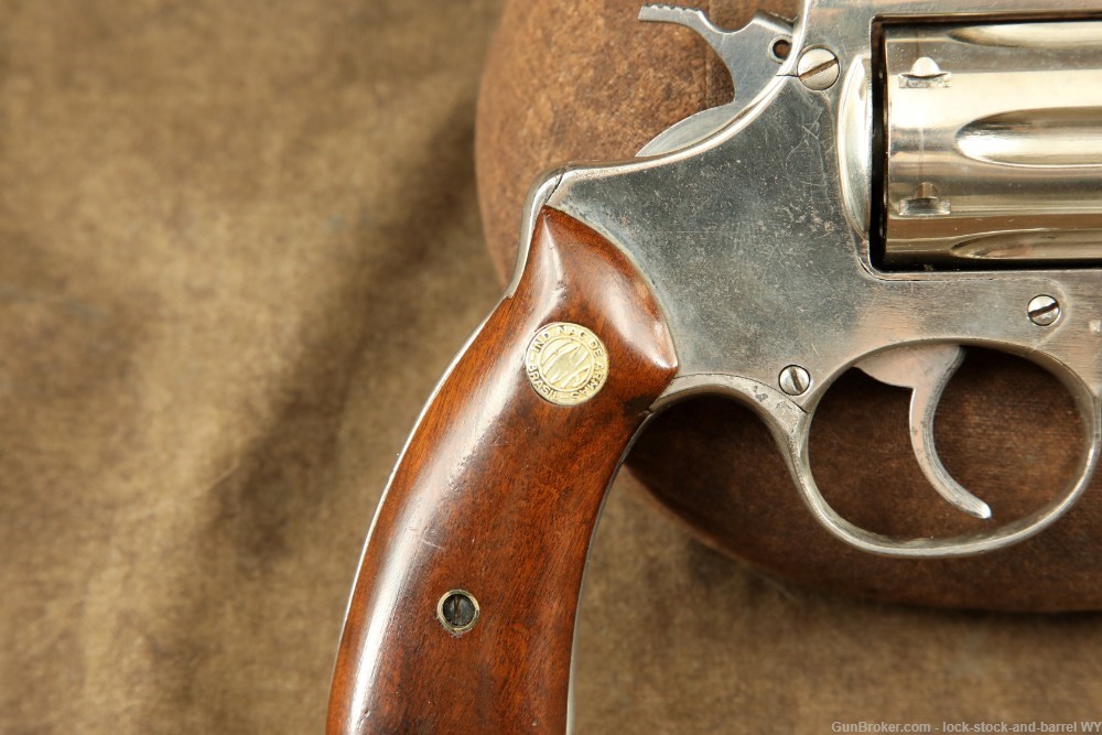 Vintage Brazilian Ina Tiger .32 S&W DA/SA Nickel Revolver C&R -img-16