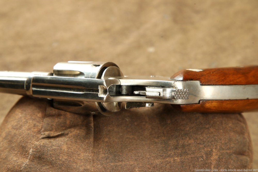 Vintage Brazilian Ina Tiger .32 S&W DA/SA Nickel Revolver C&R -img-11