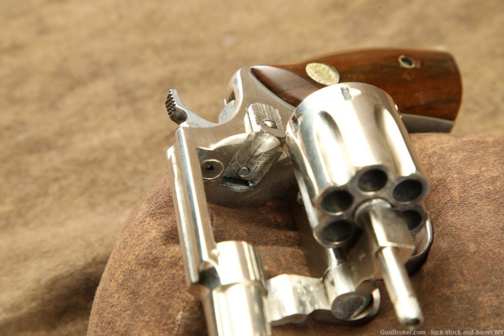 Vintage Brazilian Ina Tiger .32 S&W DA/SA Nickel Revolver C&R -img-15