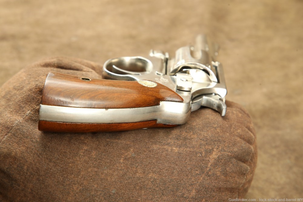 Vintage Brazilian Ina Tiger .32 S&W DA/SA Nickel Revolver C&R -img-9