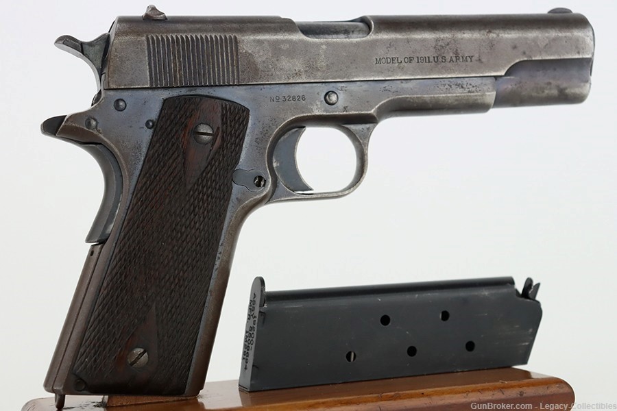 Scarce, Early Military Colt 1911 - 1913 Mfg .45 ACP-img-2