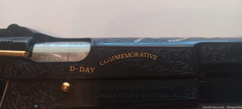 Browning D-Day Commemorative High Power Semi-Automatic 9mm Pistol -img-3