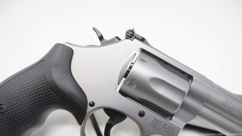 SMITH & WESSON MODEL 66 COMBAT MAGNUM .357 MAG 2.75" STAINLESS (SW10061)-img-5