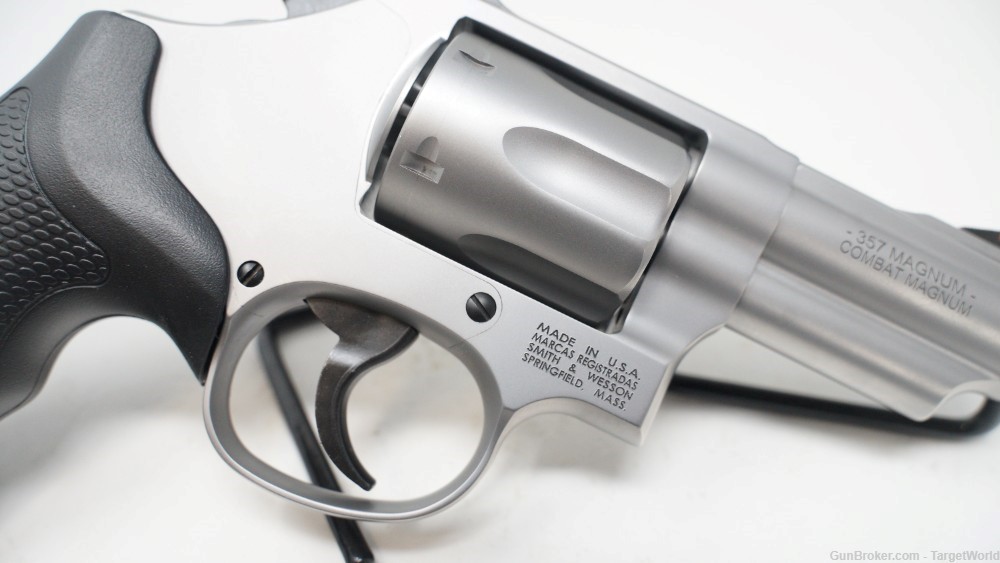 SMITH & WESSON MODEL 66 COMBAT MAGNUM .357 MAG 2.75" STAINLESS (SW10061)-img-6