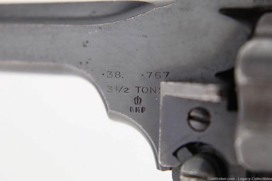 British Webley Mark IV Revolver - .38 -img-5