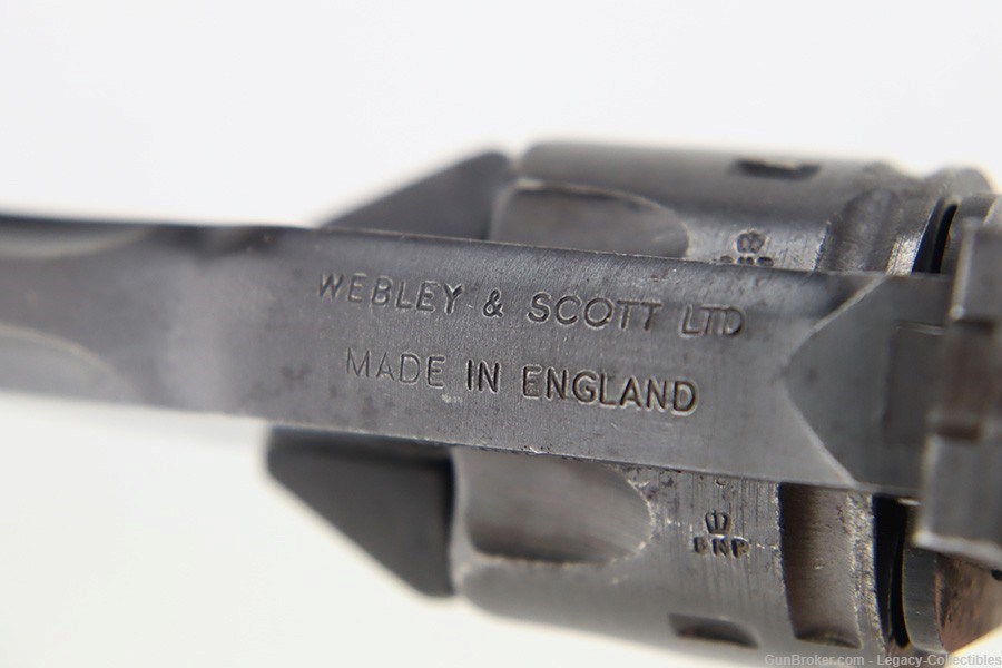 British Webley Mark IV Revolver - .38 -img-10