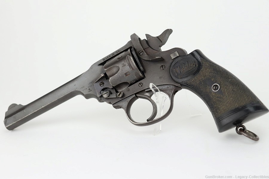 British Webley Mark IV Revolver - .38 -img-0