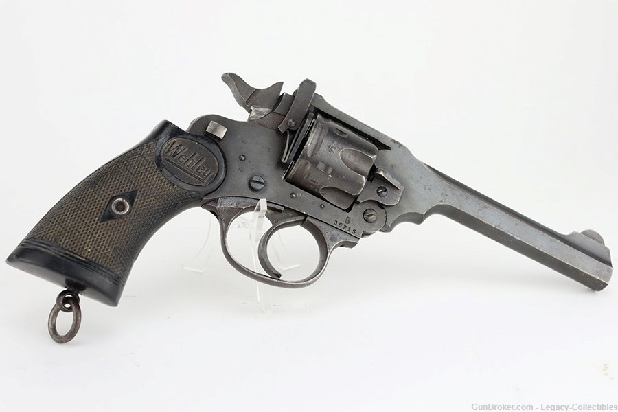 British Webley Mark IV Revolver - .38 -img-2