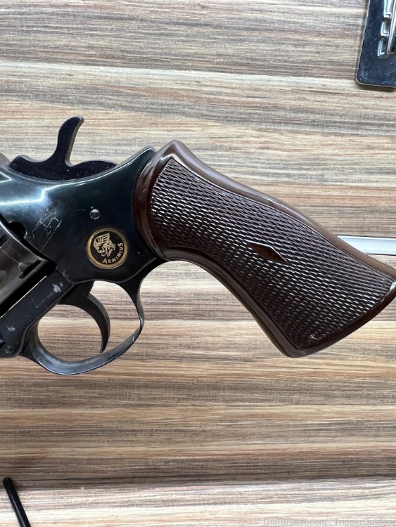 1966  Arminius HW7 22LR 6" 8 Shot Revolver-img-5