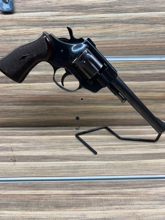 1966  Arminius HW7 22LR 6" 8 Shot Revolver-img-0