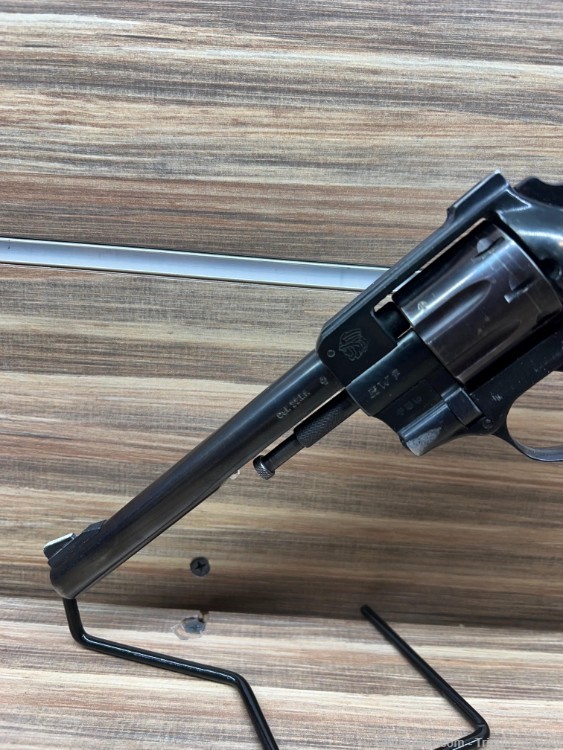 1966  Arminius HW7 22LR 6" 8 Shot Revolver-img-4