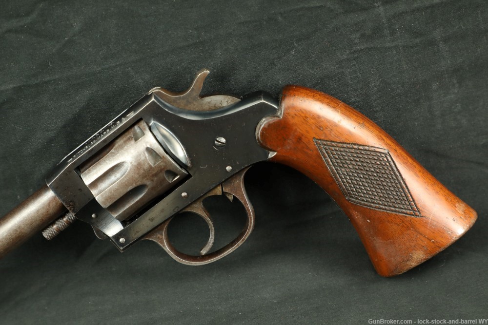 Iver Johnson Target Sealed 8 .22 LR Double Action Revolver, MFD 1940s C&R-img-6