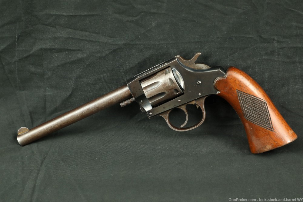 Iver Johnson Target Sealed 8 .22 LR Double Action Revolver, MFD 1940s C&R-img-4