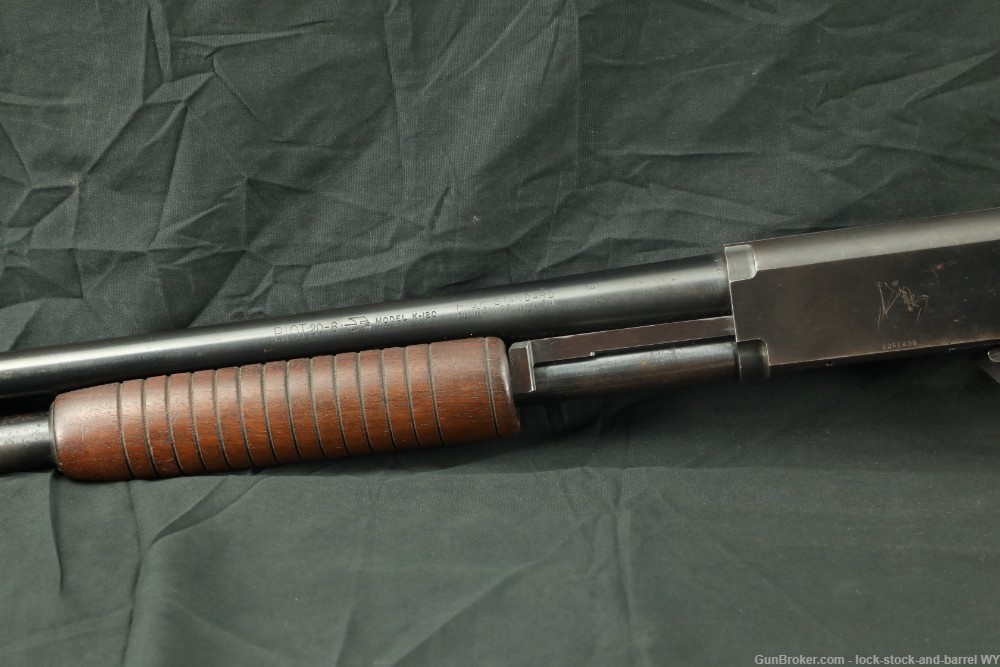 Vintage High Standard Riot 20-6 K-120 12GA 20" Pump Action Police Shotgun-img-9