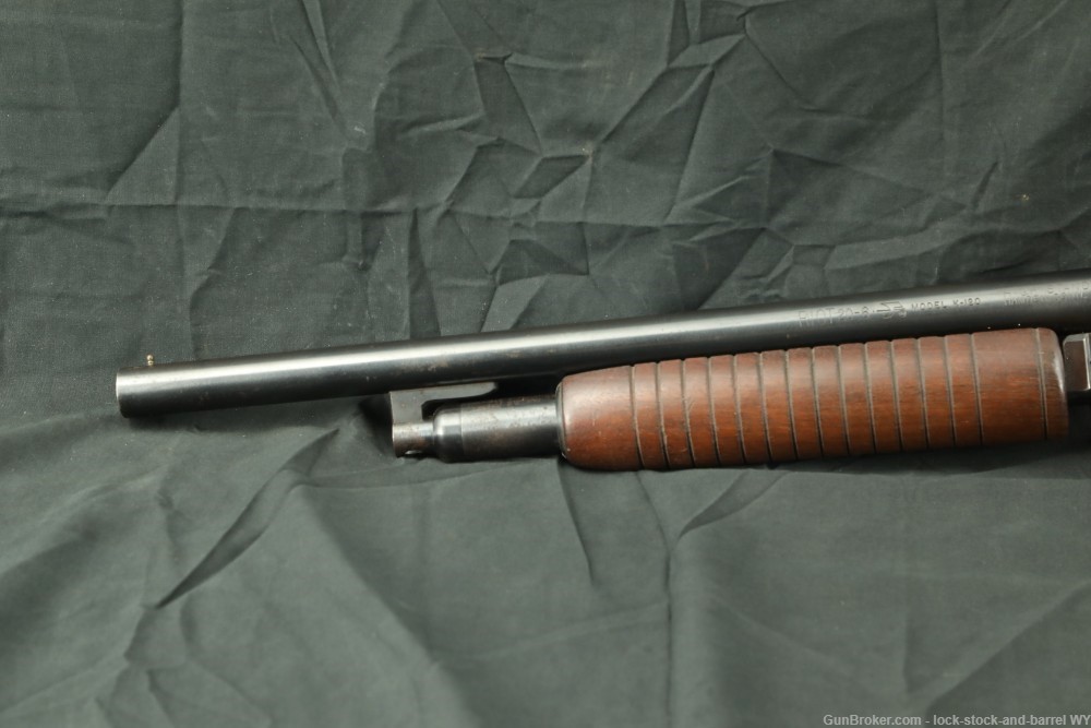 Vintage High Standard Riot 20-6 K-120 12GA 20" Pump Action Police Shotgun-img-8