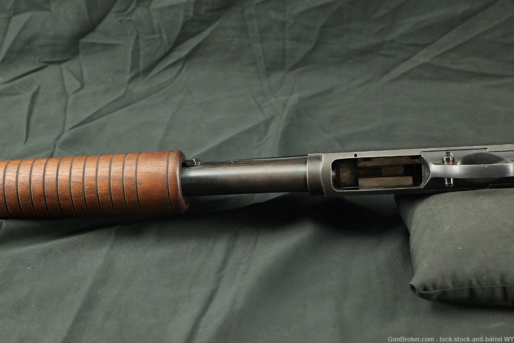 Vintage High Standard Riot 20-6 K-120 12GA 20" Pump Action Police Shotgun-img-17