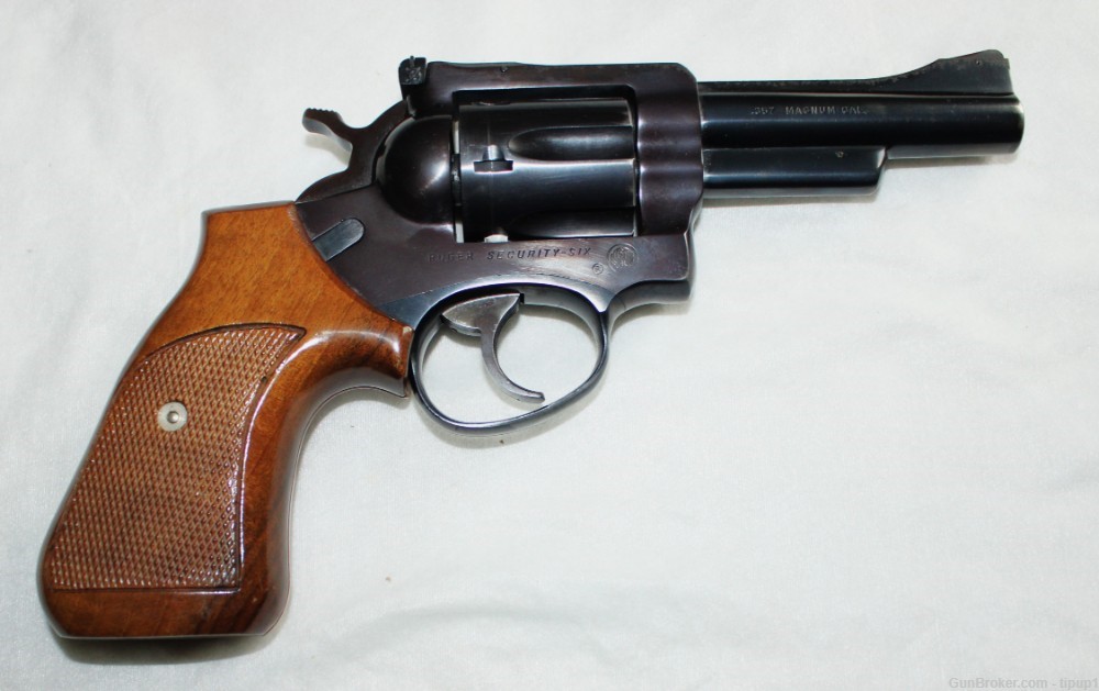 Sturm Ruger SECURITY SIX 4 inch .357 Mag Blue Revolver  1974-img-2