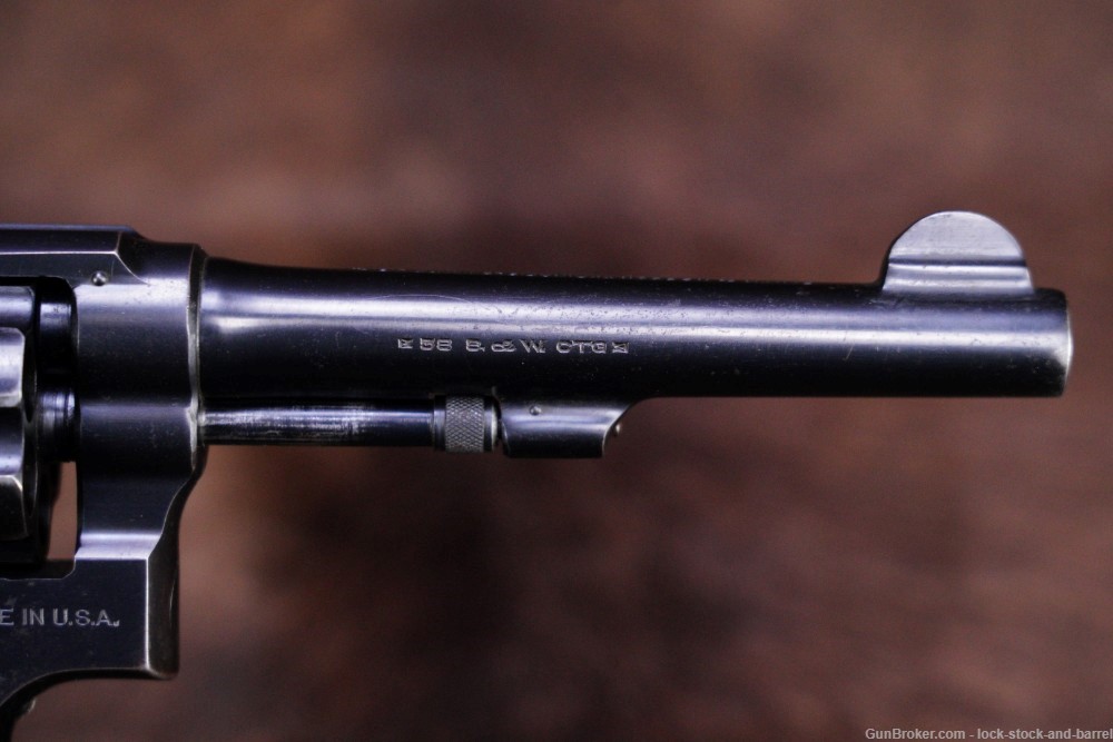 Smith & Wesson Model K-200 BSR .38 S&W 5" DA/SA Revolver 1941 C&R-img-11