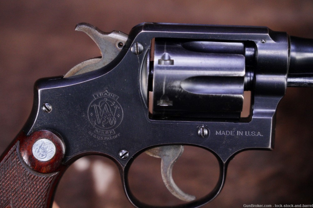 Smith & Wesson Model K-200 BSR .38 S&W 5" DA/SA Revolver 1941 C&R-img-10