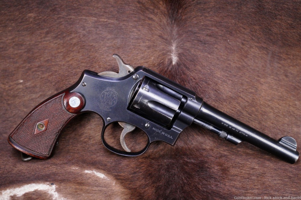 Smith & Wesson Model K-200 BSR .38 S&W 5" DA/SA Revolver 1941 C&R-img-2