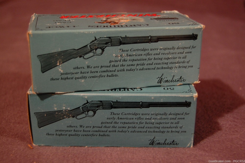 Winchester .44WCF (44-40) Cast Lead Pistol or Rifle Ammo-img-2