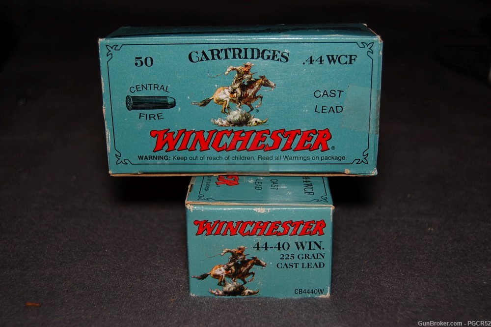Winchester .44WCF (44-40) Cast Lead Pistol or Rifle Ammo-img-0