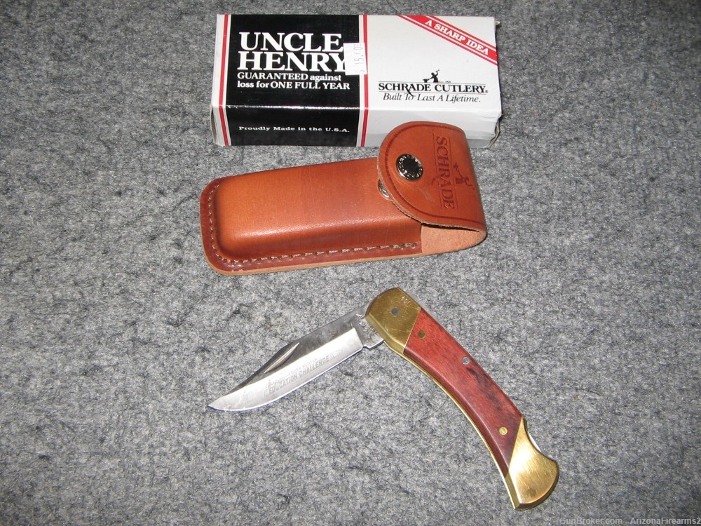 Uncle Henry / Schrade Cutlery NRA Youth Hunter award knife-img-0