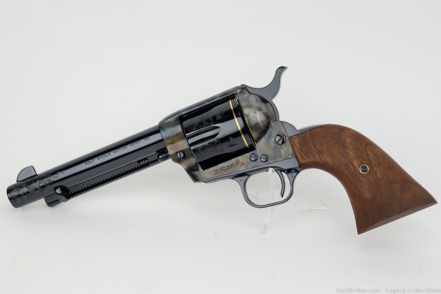 Rare, NIB Colt Single Action Army Revolver - Tom Threepersons LE .45-img-1