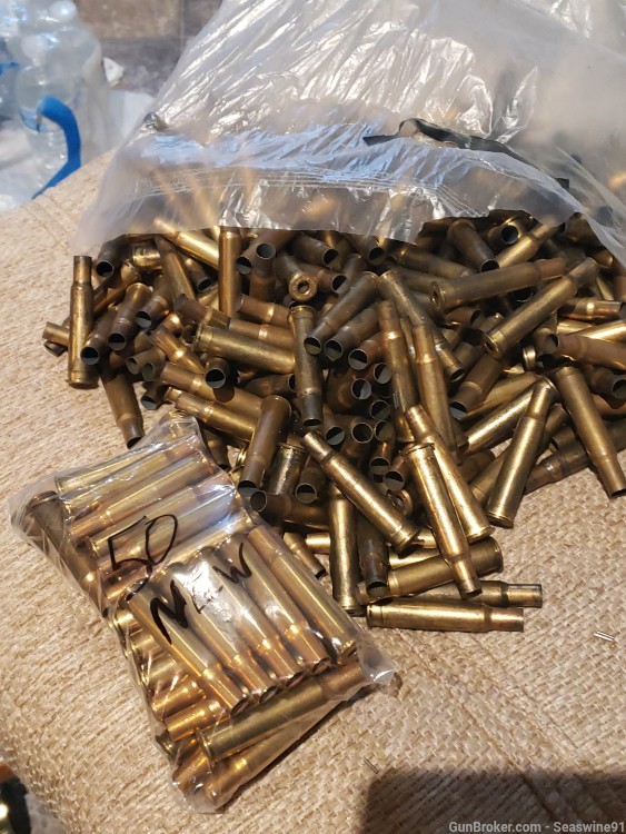 Massive lot of 313 pieces 30-40 krag brass ammo ammunition reloading-img-0