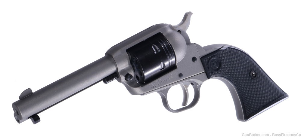 Ruger Wrangler .22 LR Single Action Revolver 4.62" Silver-Used Like New(JM)-img-0