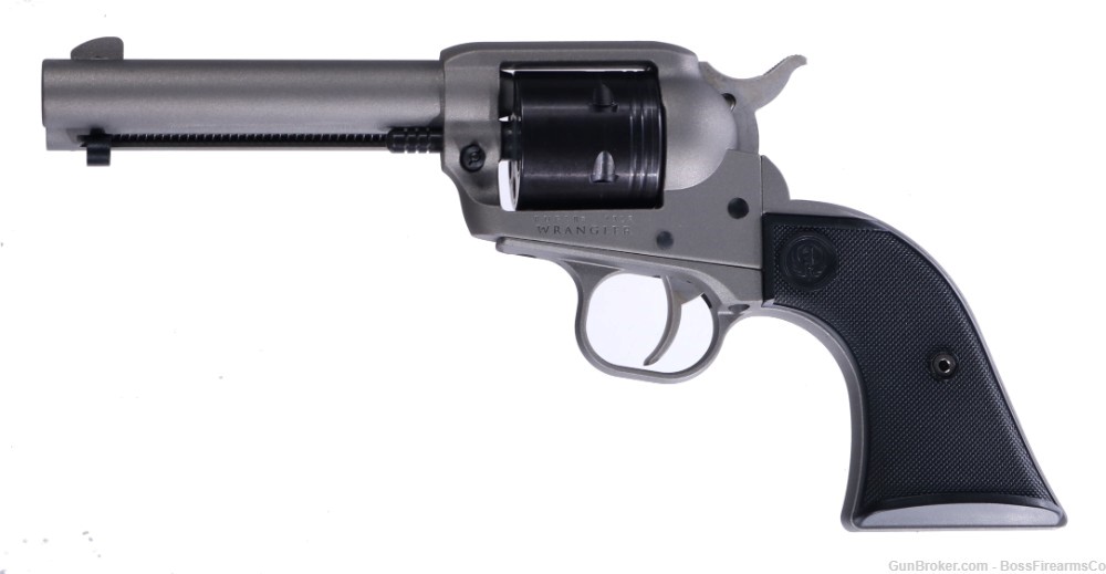 Ruger Wrangler .22 LR Single Action Revolver 4.62" Silver-Used Like New(JM)-img-1