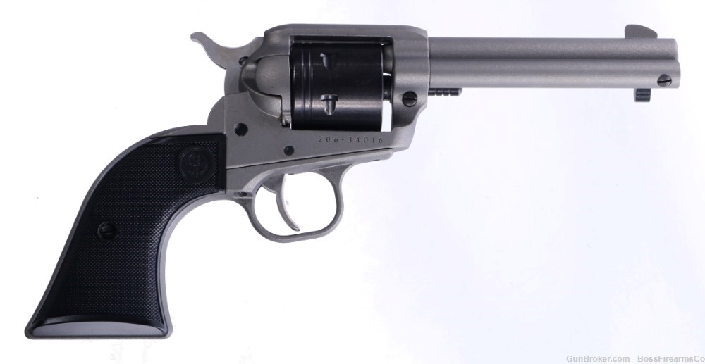 Ruger Wrangler .22 LR Single Action Revolver 4.62" Silver-Used Like New(JM)-img-2