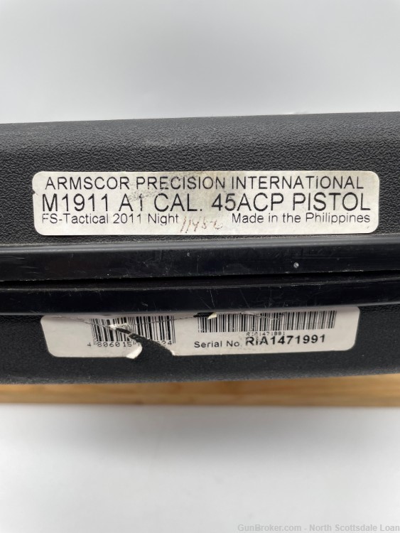 Rock Island Armory, M1911 A1 FS TACTICAL 2011, 45 ACP, Semi Auto Pistol-img-7