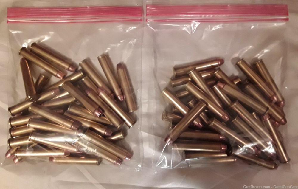 73 x Reload Ammo Rounds COMPONENTS ONLY Caliber 444 MARLIN Hornady HP XTP-img-0