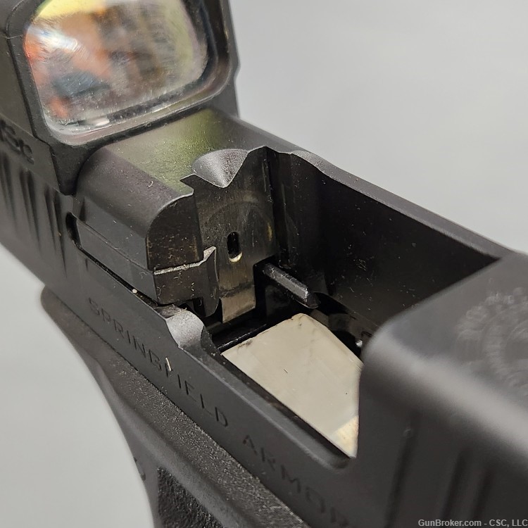 Springfield Hellcat RDP 9mm pistol w/ comp, SMSc red dot, original box-img-16