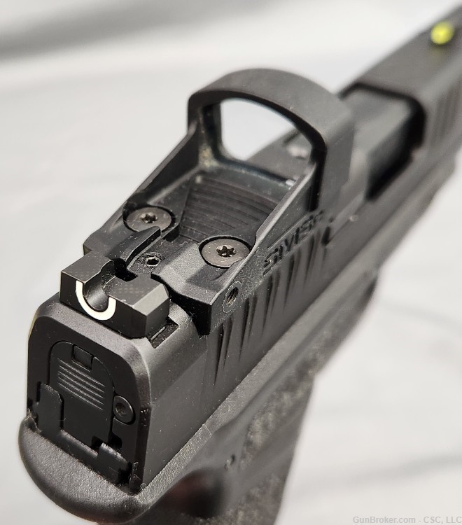 Springfield Hellcat RDP 9mm pistol w/ comp, SMSc red dot, original box-img-6