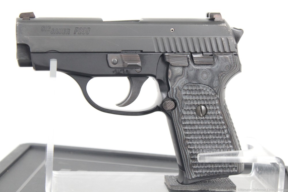 Sig Sauer P239 9mm Compact G10 Grip Panel 2 Mags 8+1-img-2