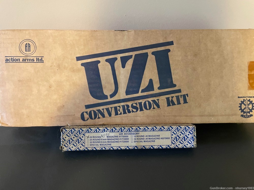 NOS UZI 41AE Conversion Kit with Original Box and Extra magazine-img-1
