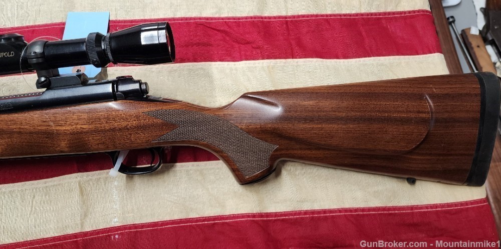 Winchester Model 70 with Leupold Scope and adjustable Muzzle break -img-11