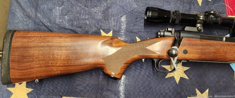 Winchester Model 70 with Leupold Scope and adjustable Muzzle break -img-7