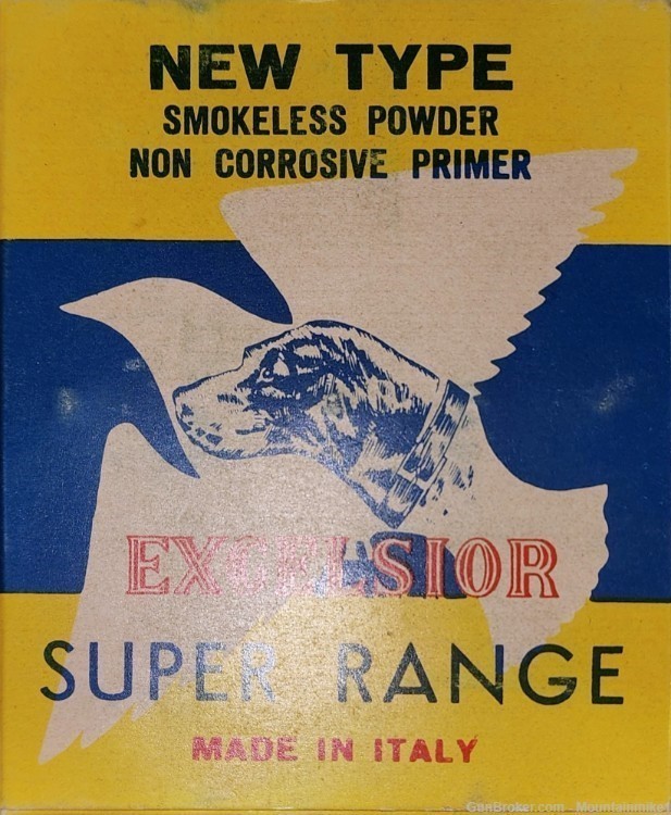 Very Rare Excelsior Shotgun Shells Super Range-img-0