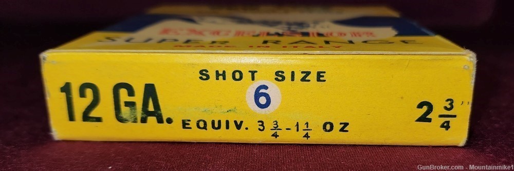 Very Rare Excelsior Shotgun Shells Super Range 12 gauge-img-2