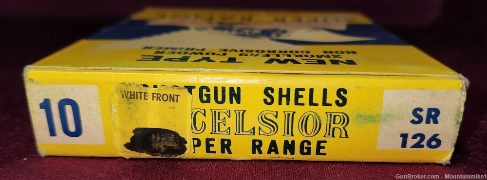 Very Rare Excelsior Shotgun Shells Super Range 12 gauge-img-4