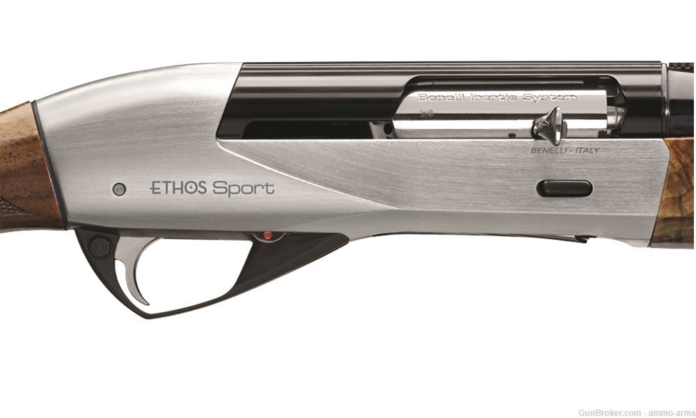 Benelli ETHOS Sport 12 Gauge Semi-Auto 30" Walnut / Nickel 4 Rds 10495-img-2