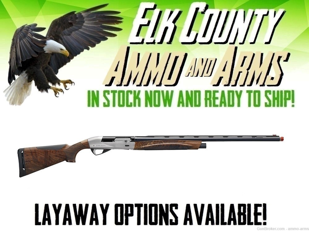 Benelli ETHOS Sport 12 Gauge Semi-Auto 30" Walnut / Nickel 4 Rds 10495-img-0