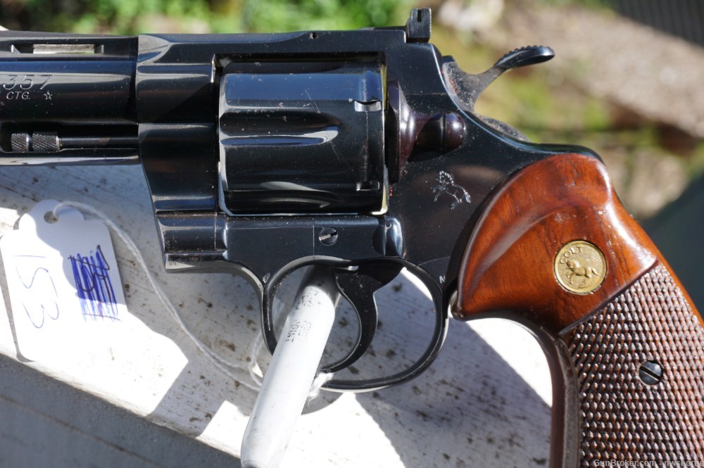 Colt Python Blue 357 Magnum 4 Inch 1976-img-2