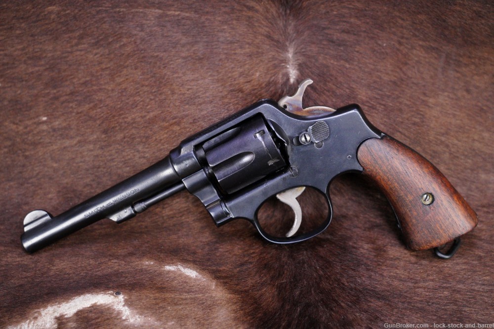 Smith & Wesson Model K-200 BSR .38 S&W 5" DA/SA Revolver, MFD 1940-1942 C&R-img-3