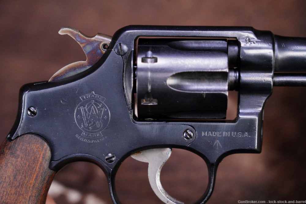 Smith & Wesson Model K-200 BSR .38 S&W 5" DA/SA Revolver, MFD 1940-1942 C&R-img-8