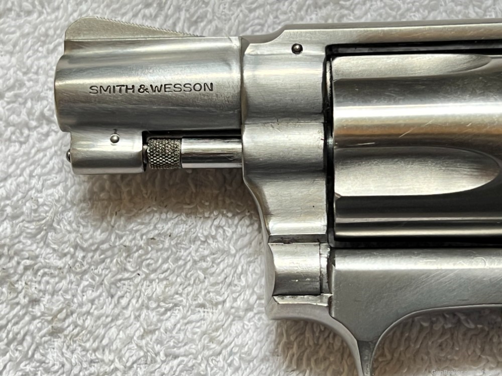 Nice Smith & Wesson S&W Model 60 No Dash .38 Special 1969 Vintage C&R Chief-img-4